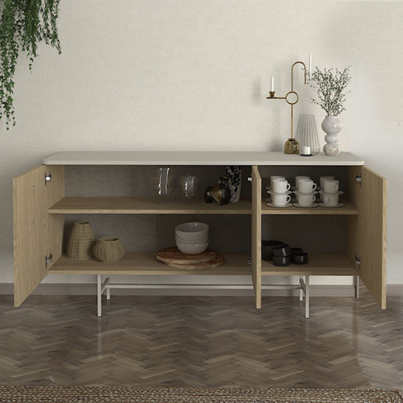 Μπουφές Rebel Χρώμα Rota Oak - Sandstone 150x45x76,5