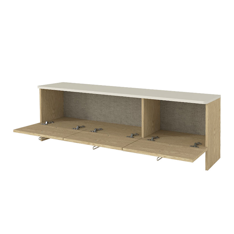 Έπιπλο Τηλεόρασης Rebel Χρώμα Rota Oak - Sandstone 150x35x45