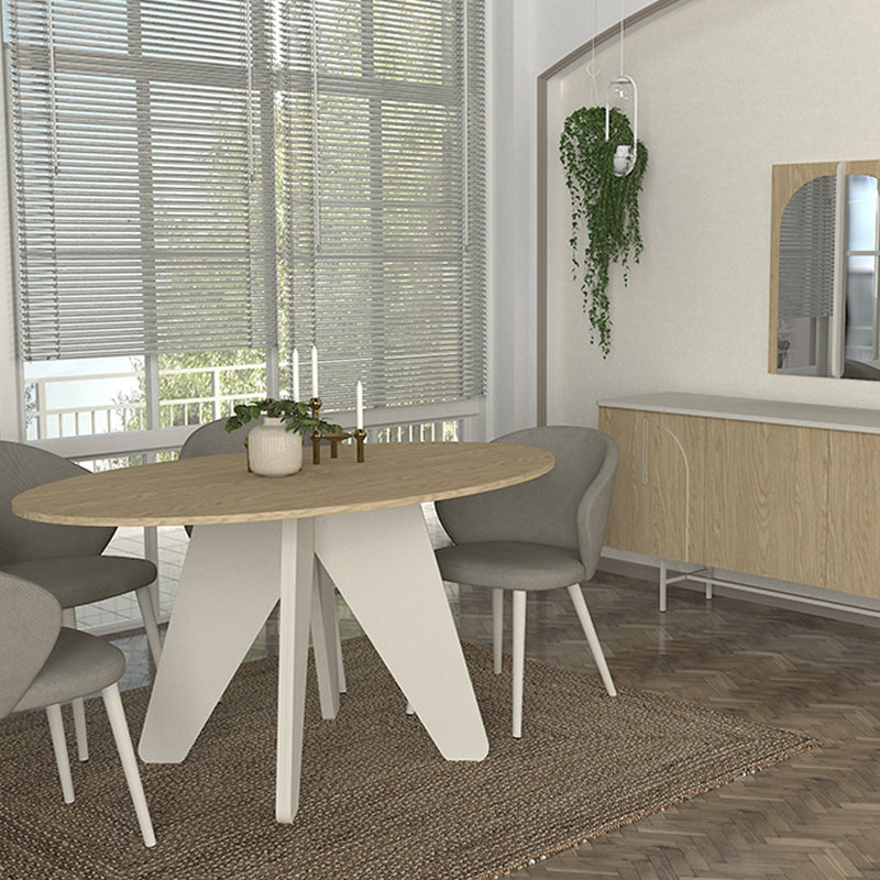 Τραπέζι Rebel Χρώμα Rota Oak - Sandstone 150x90x75