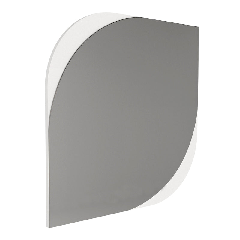 Καθρέπτης Τοίχου Lava Χρώμα Λευκό 70x2,2x70