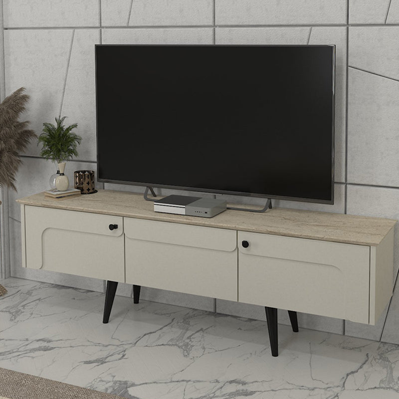 Έπιπλο Τηλεόρασης Sevilla Χρώμα Sandstone - Travertine 150x35x45,6