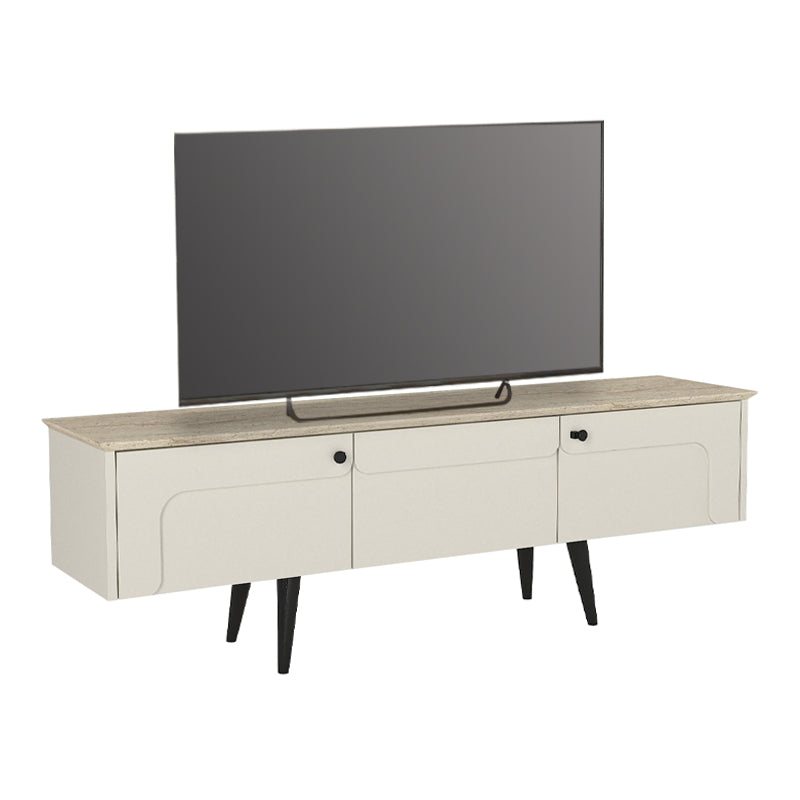 Έπιπλο Τηλεόρασης Sevilla Χρώμα Sandstone - Travertine 150x35x45,6