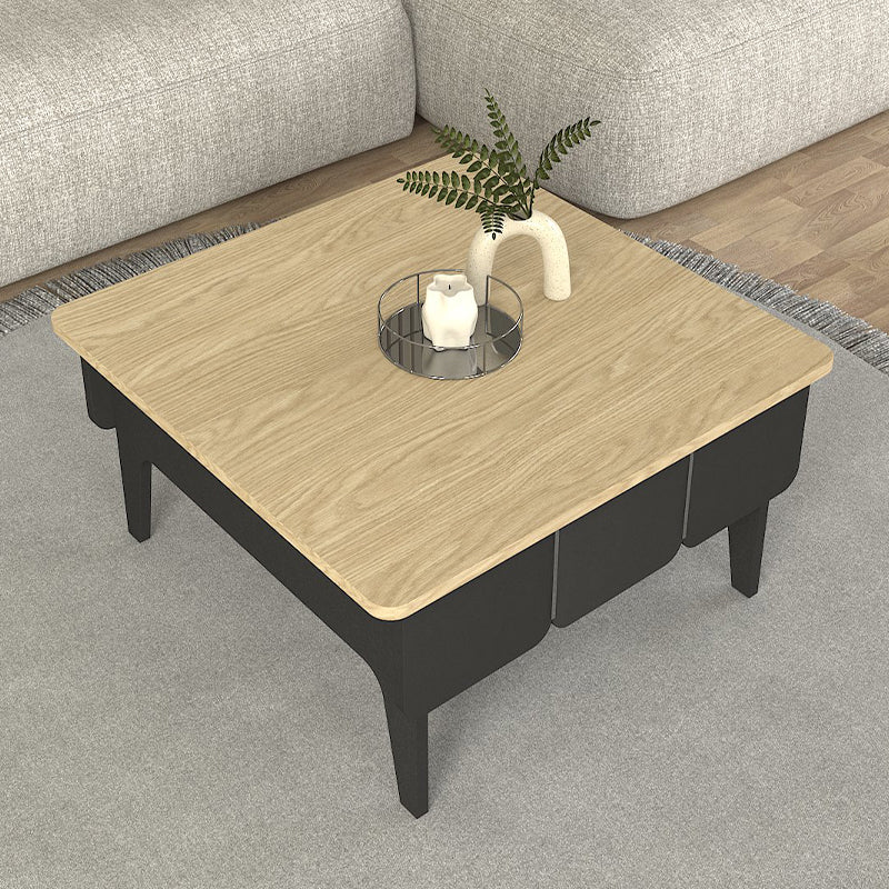 Τραπεζάκι Σαλονιού Pedro Χρώμα Ανθρακί - Rota Oak 73,2x73,2x38,6