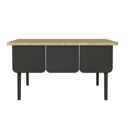 Τραπεζάκι Σαλονιού Pedro Χρώμα Ανθρακί - Rota Oak 73,2x73,2x38,6