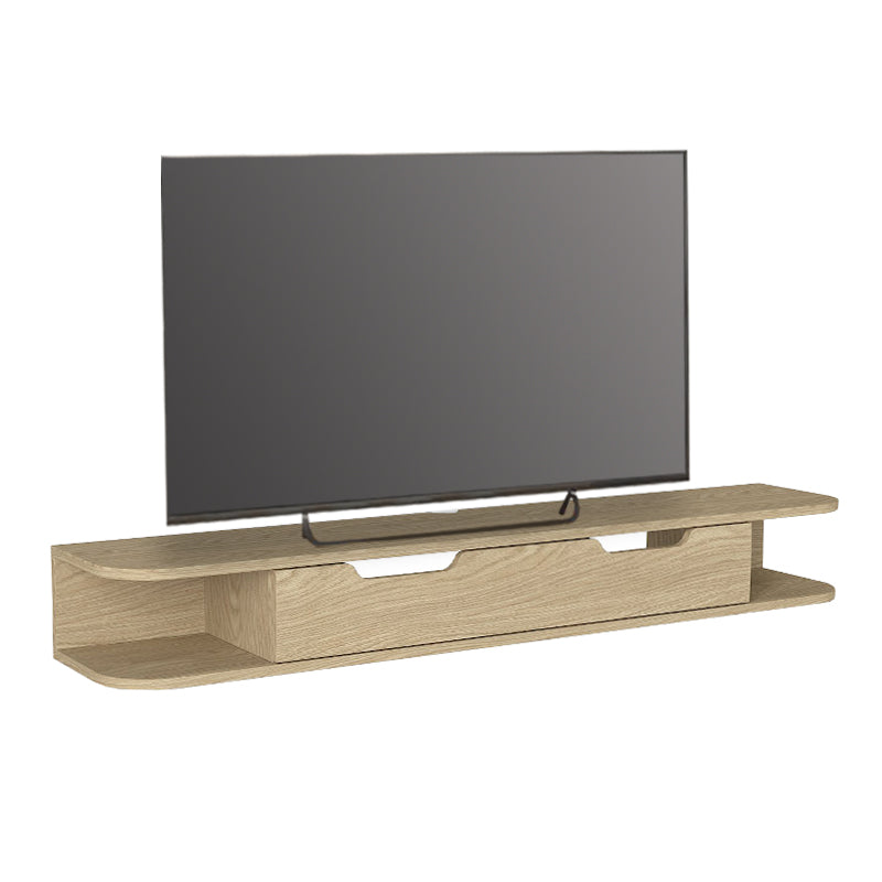 Έπιπλο Τηλεόρασης Επιτοίχιο Noland με LED Χρώμα Rota Oak 150x35x19,2