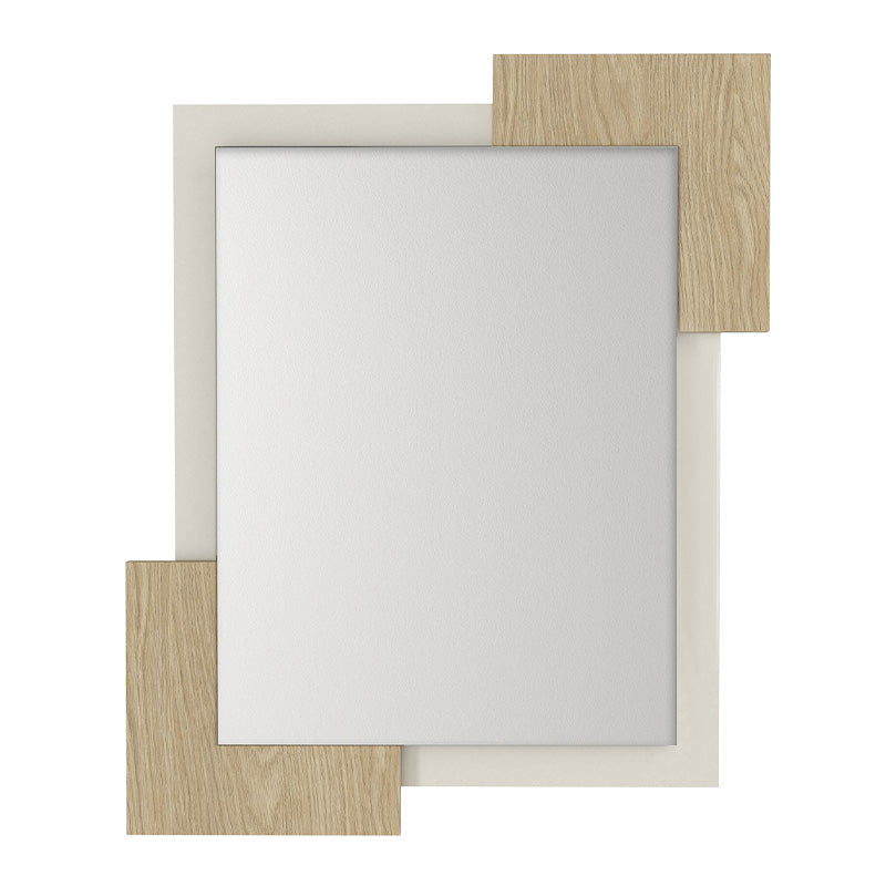 Καθρέπτης Τοίχου Selinos Χρώμα Sandstone - Rota Oak 65x2,2x85