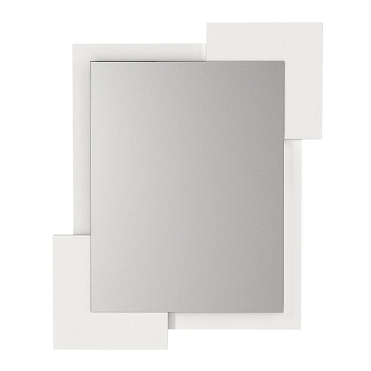 Καθρέπτης Τοίχου Selinos Χρώμα Λευκό 65x2,2x85