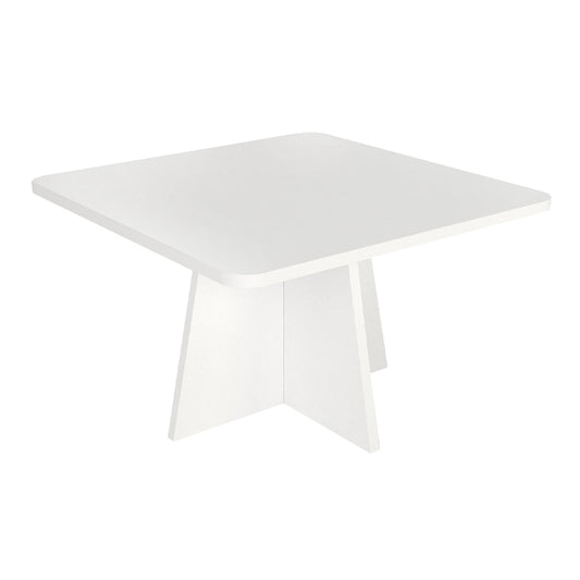 Τραπεζάκι Σαλονιού Sugar Χρώμα Λευκό 60x60x36,8