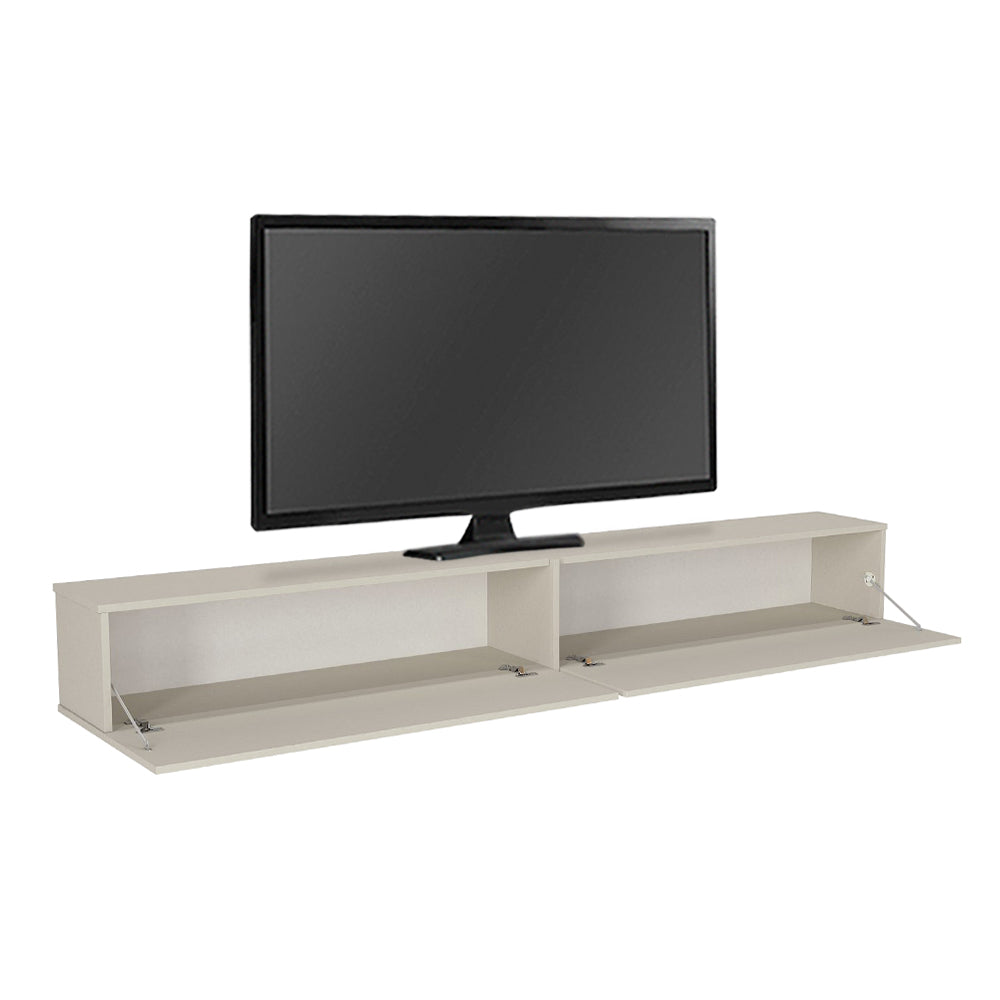 Έπιπλο Τηλεόρασης Επιτοίχιο Espanse Χρώμα Sandstone 241,8x31,7x30