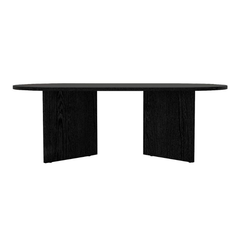 Τραπεζάκι Σαλονιού Cortado Χρώμα Sencron Black 120x60x39,6