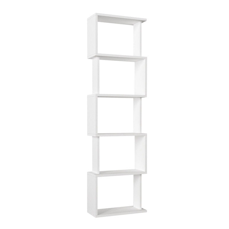 Βιβλιοθήκη Alvina Χρώμα Λευκό 45x19,6x158,8