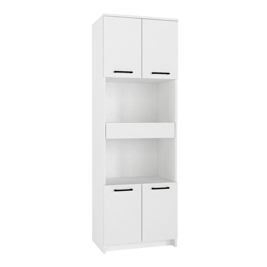 Ντουλάπι Κουζίνας - Μπάνιου Alvento Χρώμα Λευκό 60x42x180