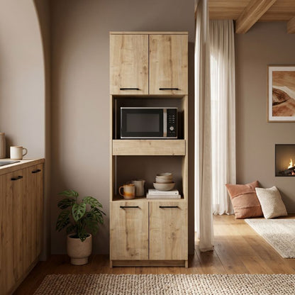 Kitchen - Bathroom Cabinet Alvento Color Sapphire Oak 60x42x180