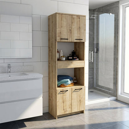 Kitchen - Bathroom Cabinet Alvento Color Sapphire Oak 60x42x180
