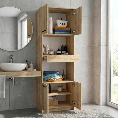 Kitchen - Bathroom Cabinet Alvento Color Sapphire Oak 60x42x180