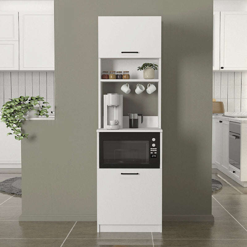 Έπιπλο Κουζίνας Tuco 1 Χρώμα Λευκό 53,8x40x180