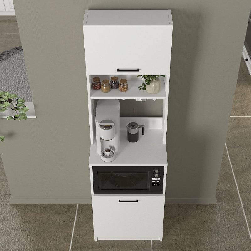 Έπιπλο Κουζίνας Tuco 1 Χρώμα Λευκό 53,8x40x180