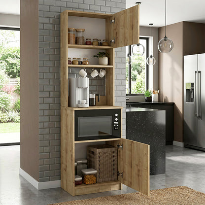 Kitchen Furniture Tuco 1 Colour Sapphire Oak 53.8x40x180