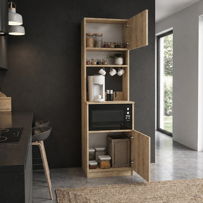 Kitchen Furniture Tuco 1 Colour Sapphire Oak 53.8x40x180