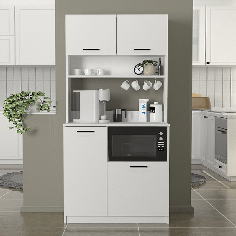 Έπιπλο Κουζίνας Tuco 2 Χρώμα Λευκό 90x40x180