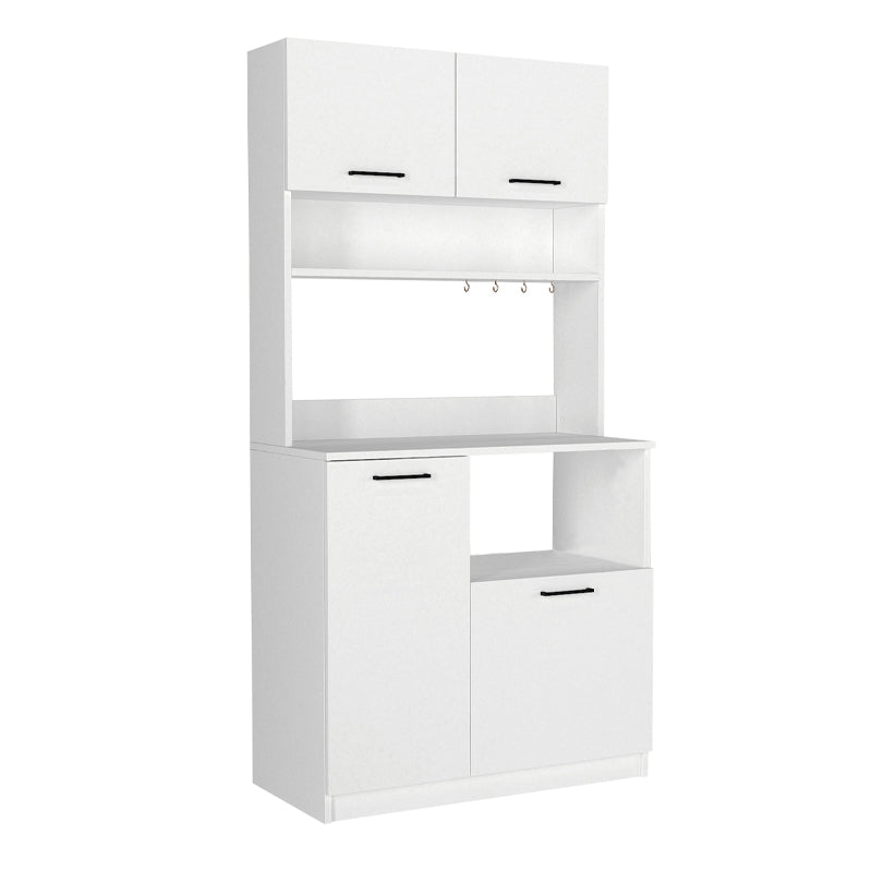 Έπιπλο Κουζίνας Tuco 2 Χρώμα Λευκό 90x40x180