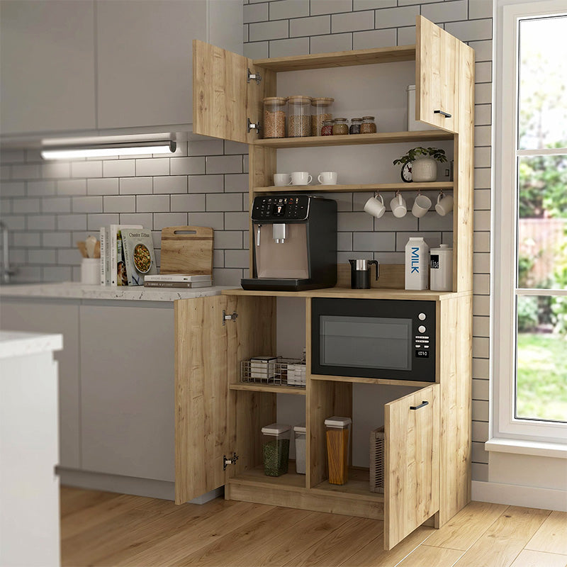 Tuco Kitchen Furniture 2 Sapphire Oak 90x40x180