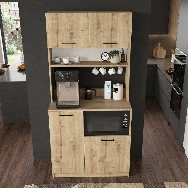 Tuco Kitchen Furniture 2 Sapphire Oak 90x40x180