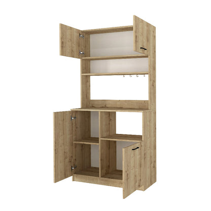 Tuco Kitchen Furniture 2 Sapphire Oak 90x40x180