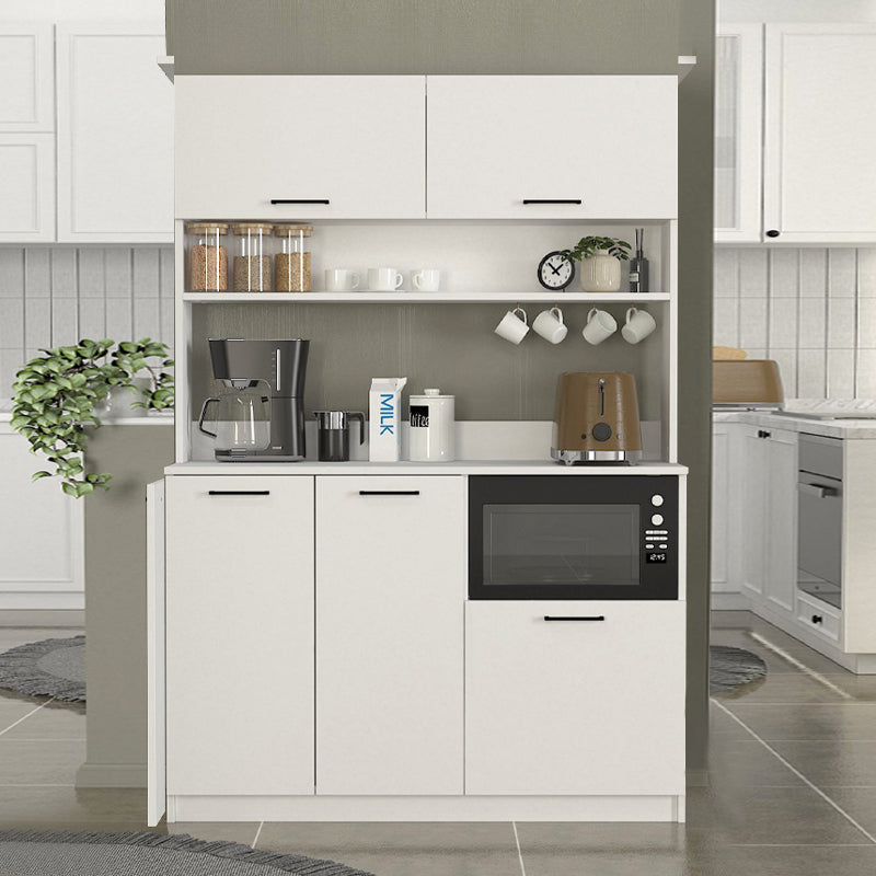 Έπιπλο Κουζίνας Tuco 3 Χρώμα Λευκό 123,8x40x180