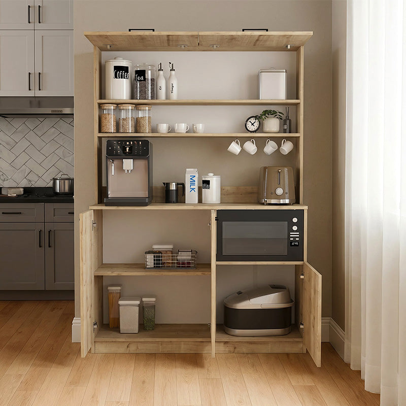 Tuco 3 Kitchen Furniture Sapphire Oak 123.8x40x180