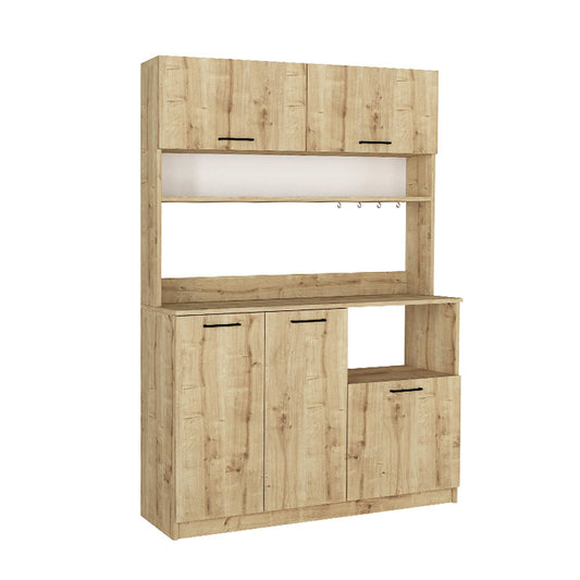 Έπιπλο Κουζίνας Tuco 3 Χρώμα Sapphire Oak 123,8x40x180