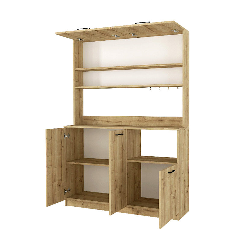 Tuco 3 Kitchen Furniture Sapphire Oak 123.8x40x180