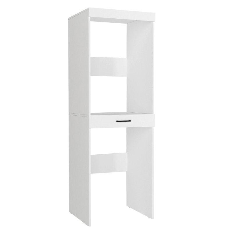 Έπιπλο Πλυντηρίου - Στεγνωτηρίου Fika Χρώμα Λευκό 67x61,8x198,5