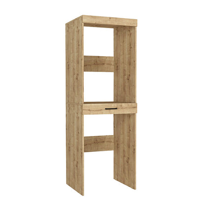 Washing Machine - Dryer Cabinet Fika Color Sapphire Oak 67x61.8x198.5