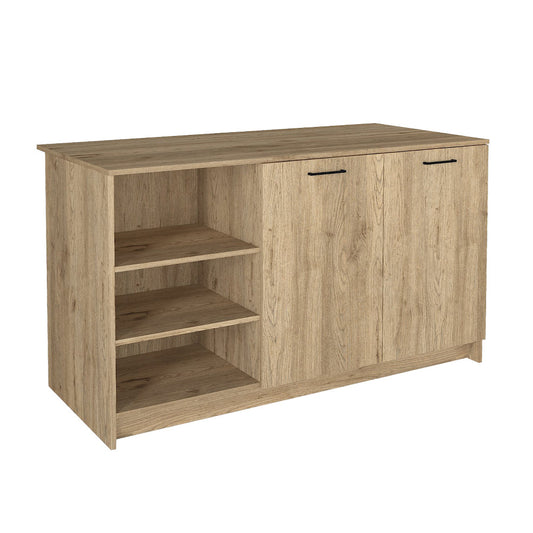 Τραπέζι - Πάγκος Κουζίνας Peres Χρώμα Sepet Oak 150x70x91,8