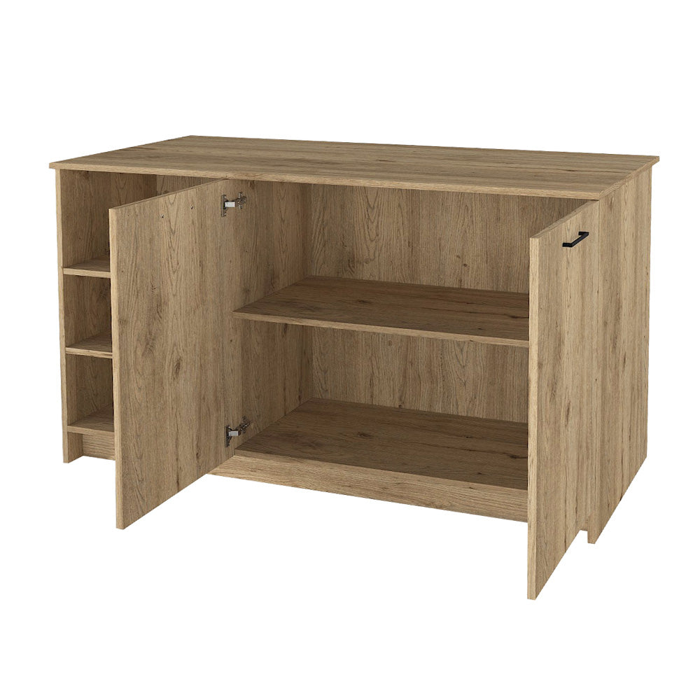 Τραπέζι - Πάγκος Κουζίνας Peres Χρώμα Sepet Oak 150x70x91,8