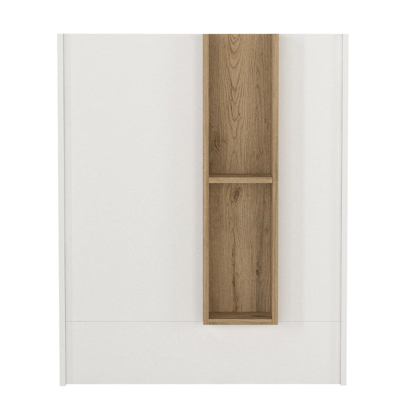 Γραφείο Υποδοχής - Reception Bonveno Χρώμα Λευκό - Sepet Oak 90x43,2x110