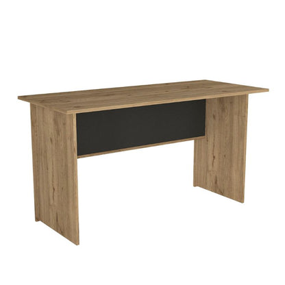 Γραφείο Εργασίας Nika Χρώμα Sepet Oak - Ανθρακί 140x60x75