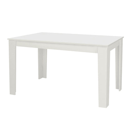 Τραπέζι Darlen Χρώμα Λευκό 125x72x74