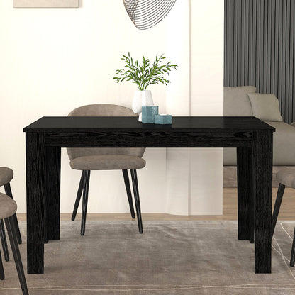 Τραπέζι Darlen Χρώμα Sencron Black 125x72x74