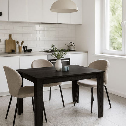 Τραπέζι Darlen Χρώμα Sencron Black 125x72x74