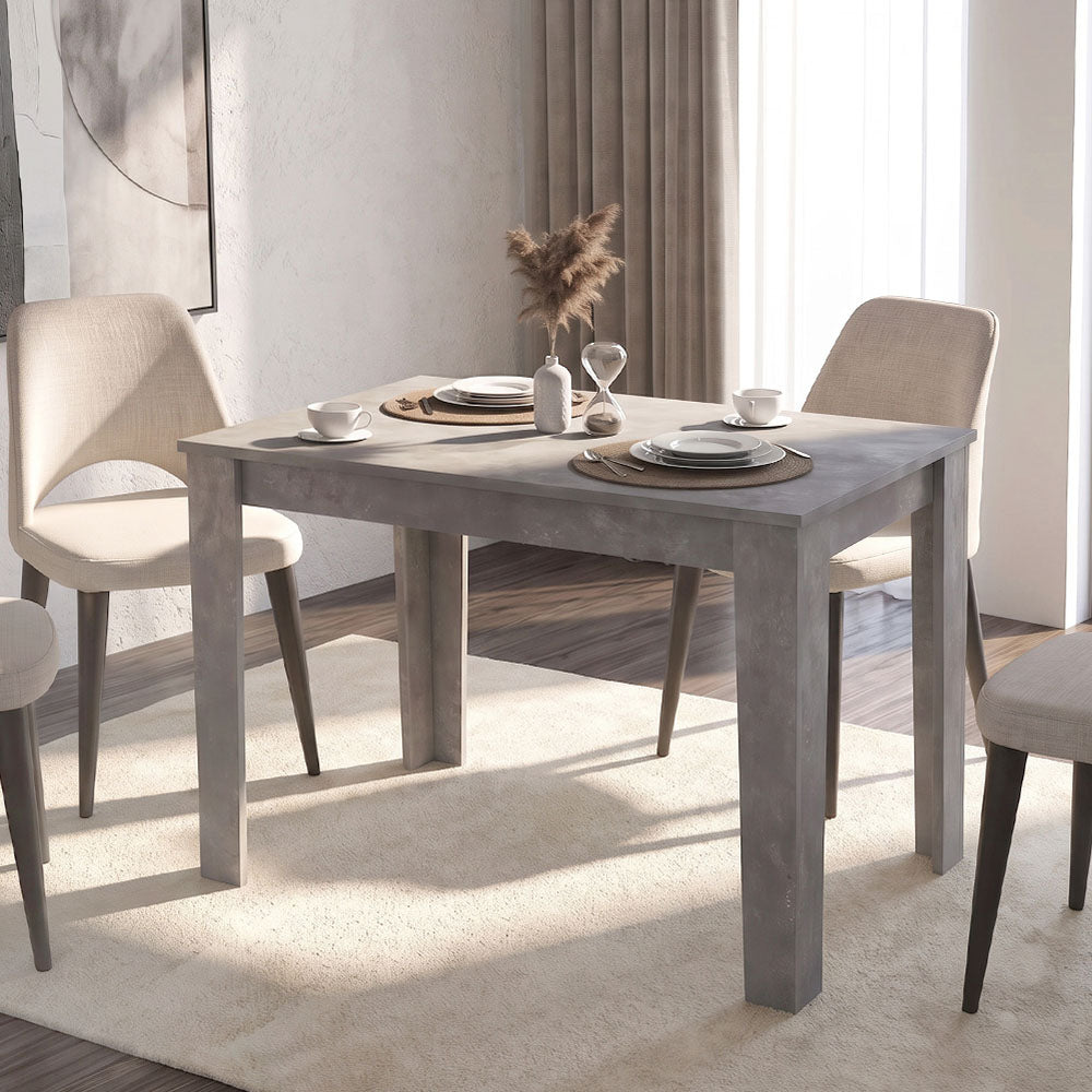 Table Darlen Concrete Grey 125x72x74