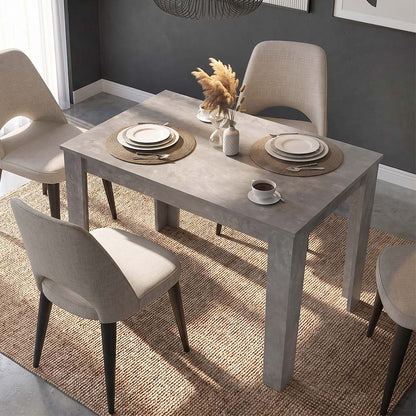 Table Darlen Concrete Grey 125x72x74