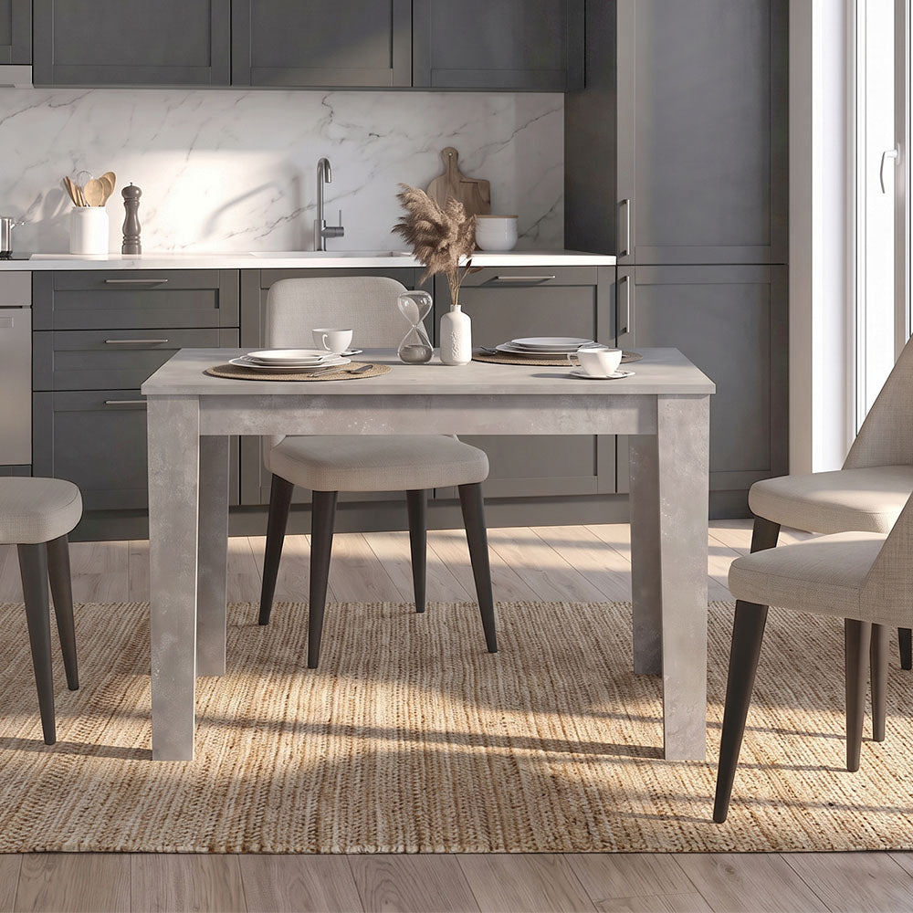 Table Darlen Concrete Grey 125x72x74