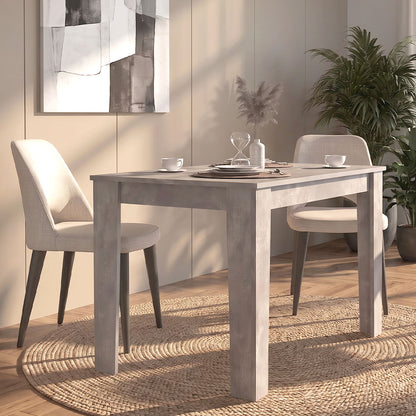 Table Darlen Concrete Grey 125x72x74