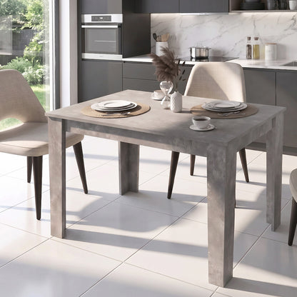 Table Darlen Concrete Grey 125x72x74