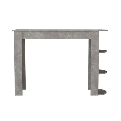 Τραπέζι Μπαρ Vigne Χρώμα Γκρι Σκυροδέματος 150x51,6x101,8