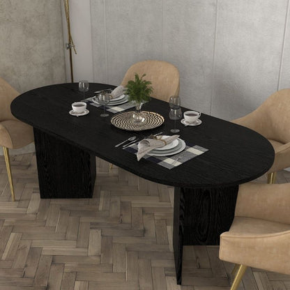 Τραπέζι Cortado Χρώμα Sencron Black 200x90x74