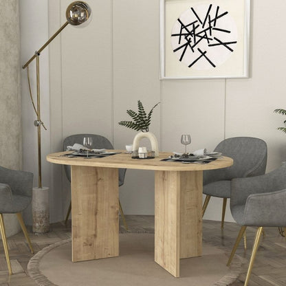 Τραπέζι Cortado Χρώμα Sapphire Oak 138x80x75