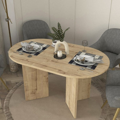 Τραπέζι Cortado Χρώμα Sapphire Oak 138x80x75